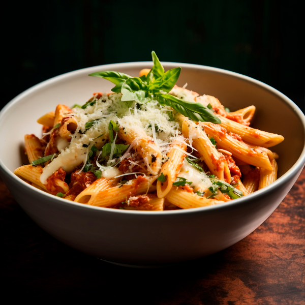Red Cheese Chicken Pasta