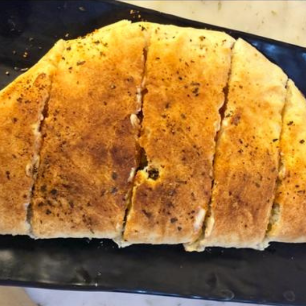 Chicken Stuffed Garlic Bread